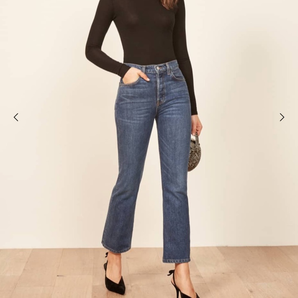 Reformation Jordi Crop Flare Jeans
